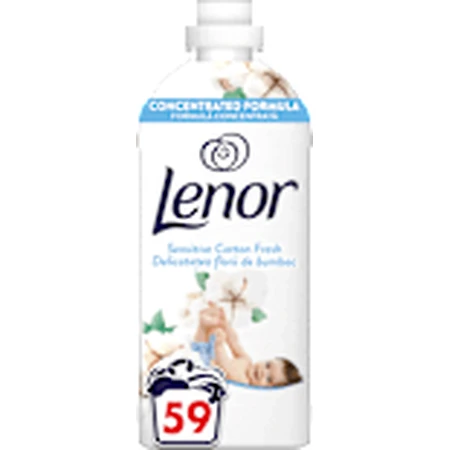 Lenor Acondicionador para Ropa Sensible 59 lavados, 1,24 l