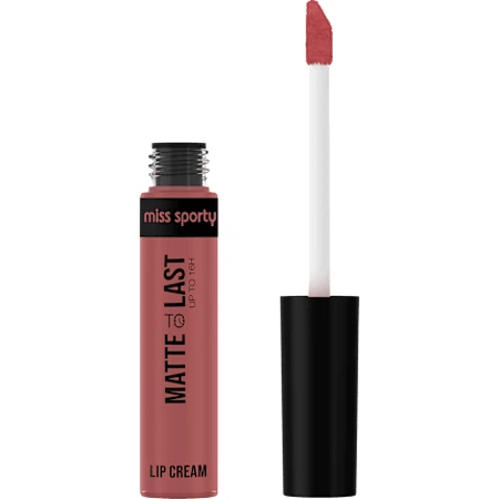 miss sporty Matte To Last 16 Hr mattem flüssigen Lippenstift 200 Rose, 1 Stück
