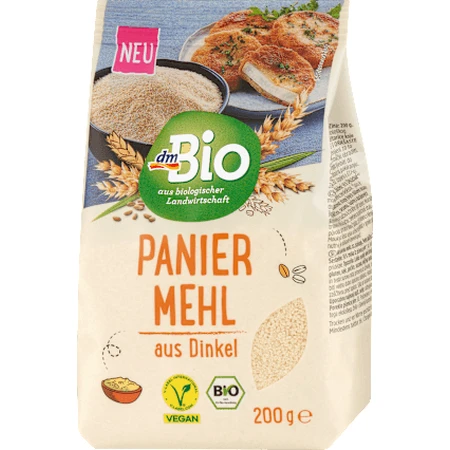 dmBio Spelt paneermeel, 200 g