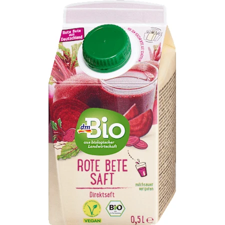 dmBio Rote Bete-Saft, 500 ml