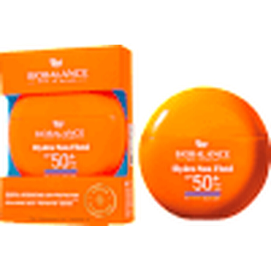 BIOBALANCE HYDRA SUN Zonnebeschermingsvloeistof met SPF 50, 40 ml