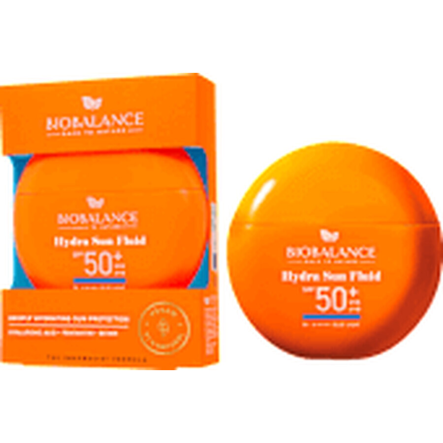 BIOBALANCE HYDRA SUN Zonnebeschermingsvloeistof met SPF 50, 40 ml