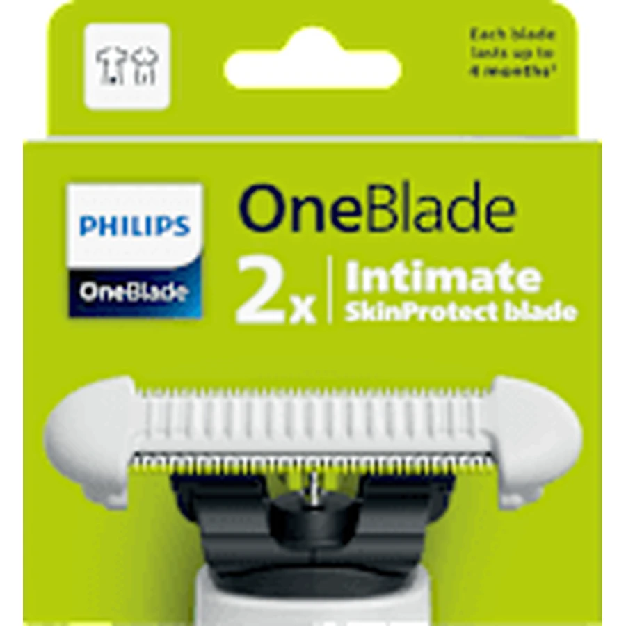 PHILIPS OneBlade OneBlade Intimate Men's QP229/50,, 2 pcs