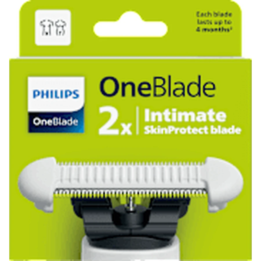 PHILIPS OneBlade OneBlade Intimate Men's QP229/50,, 2 pcs