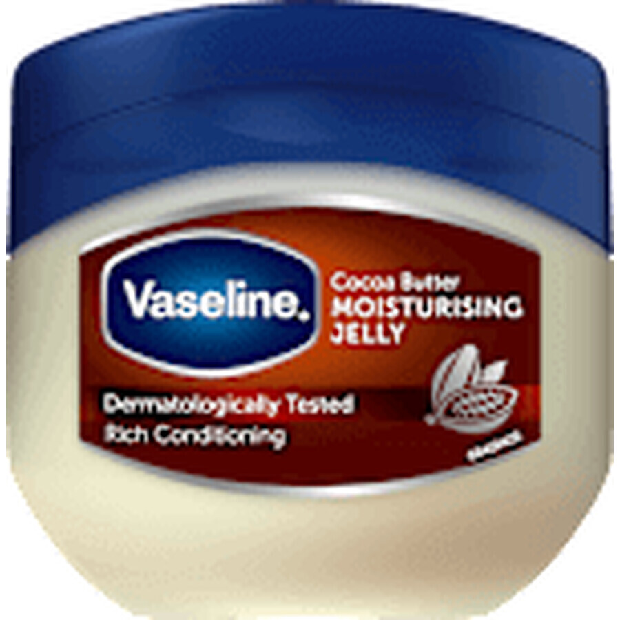Vaseline Cosmetic Vaselina con manteca de cacao, 100 ml