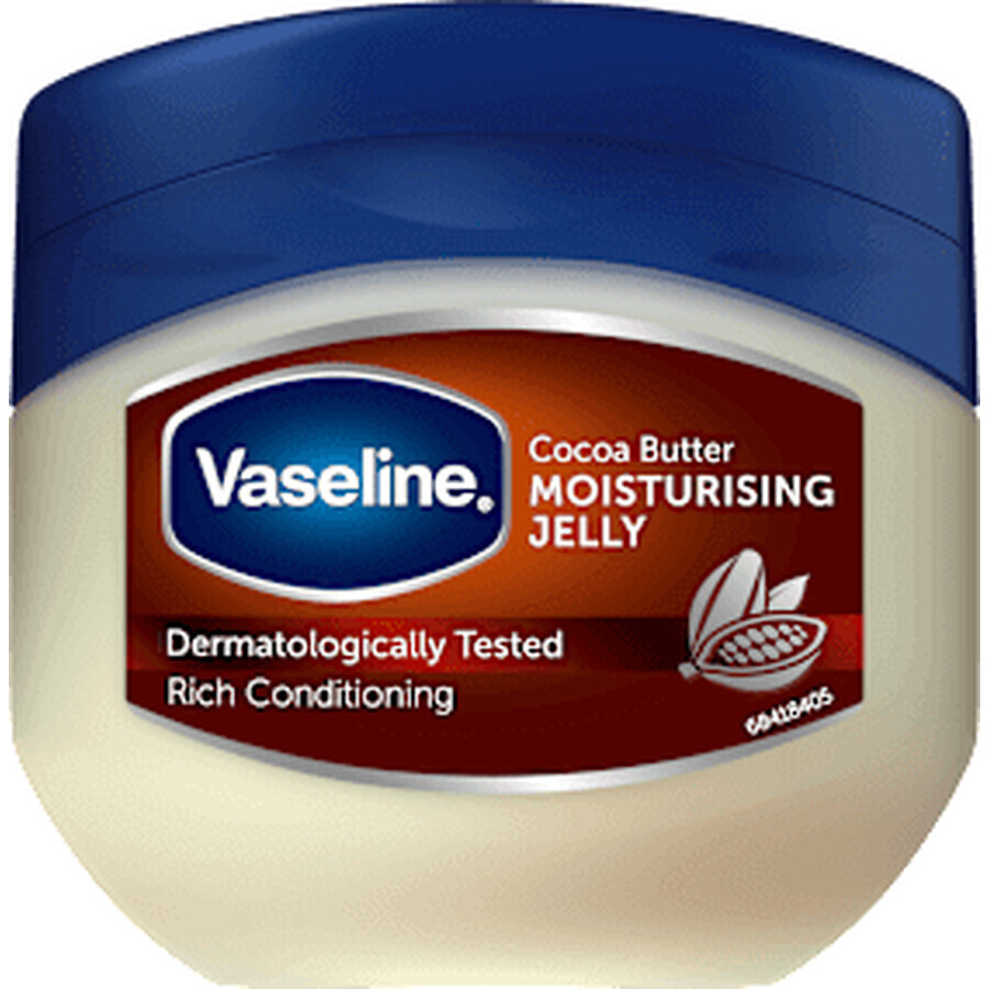 Vaseline Cosmetic Vaselina con manteca de cacao, 100 ml