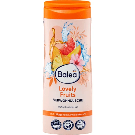 Balea heerlijke fruit douchegel, 300 ml