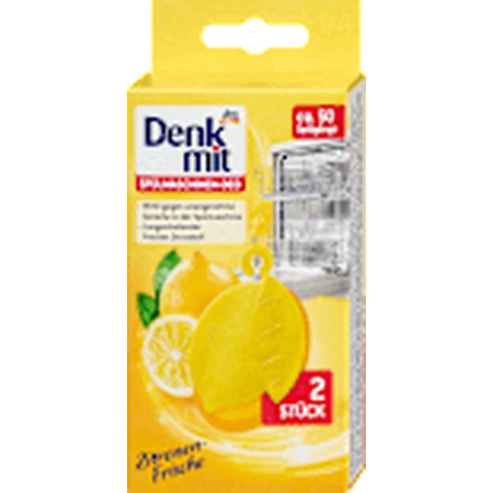 Denkmit Lemon Freshness Spülmaschinen-Deo Lemon Freshness, 2 Stück
