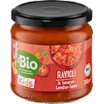 dmBio Raviolis aux tomates et aux légumes, 350 g