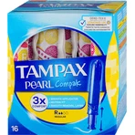 Tampax Tampones con aplicador Pearl Compak Regular, 16 unid.