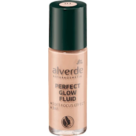 alverde NATURKOSMETIK Perfecte Gloed Vloeibaar Nr. 01 Gouden Parel