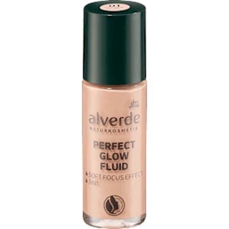 alverde NATURKOSMETIK Perfecte Gloed Vloeibaar Nr. 01 Gouden Parel