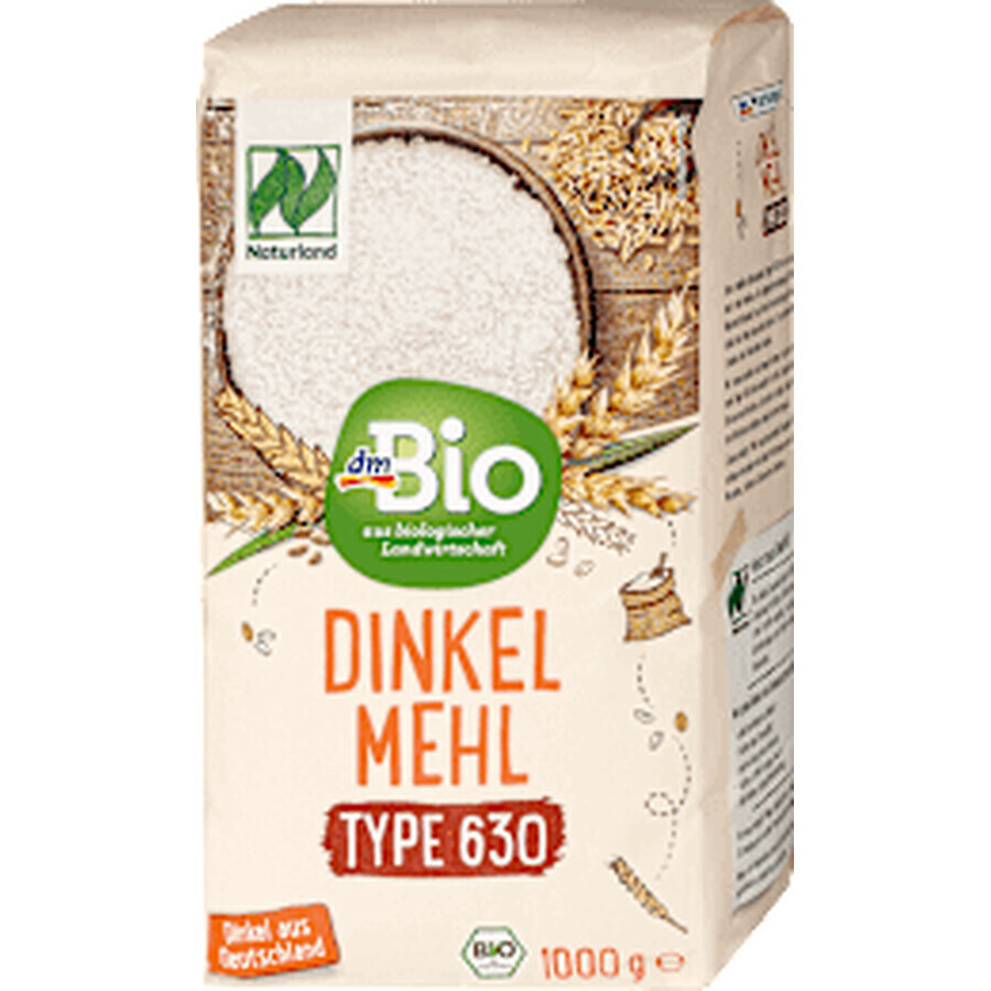dmBio Spelt flour type 630, 1 kg