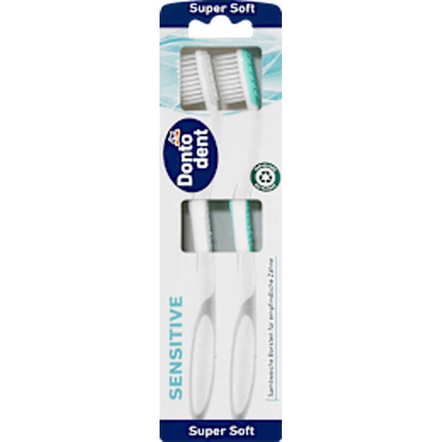 Dontodent Sensitive Super Soft Sensitive Zahnbürste, 2 Stück