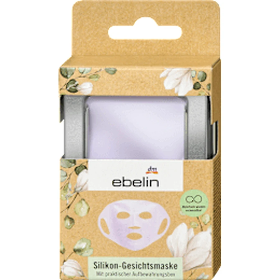 ebelin Siliconengelaatsmasker, herbruikbaar, 1 st