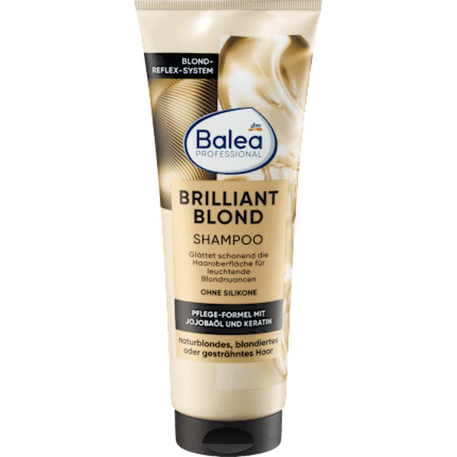 Balea PROFESSIONAL Brilliant Blonde Shampoo, 250 ml