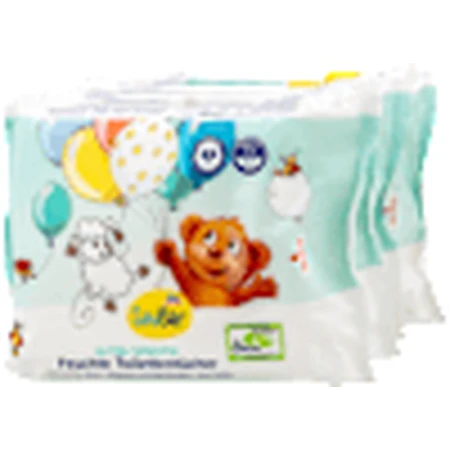 SauBär Ultra-sensitive moist toilet tissue 4x60, 240 pieces
