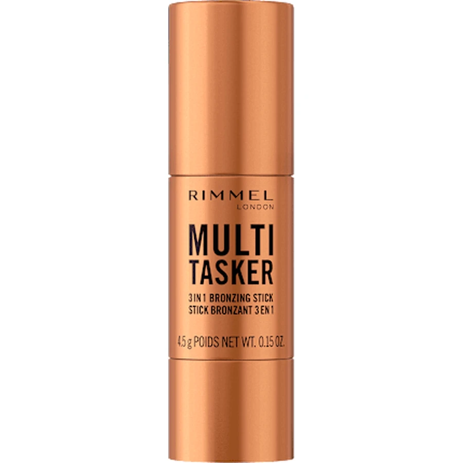 RIMMEL LONDON Multi Tasker 3in1 stick bronzer Medium, 1 pc