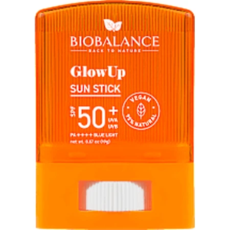 BIOBALANCE GLOW UP Stick solaire SPF 50 GLOW UP, 19 ml