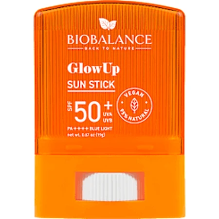 BIOBALANCE GLOW UP Stick solaire SPF 50 GLOW UP, 19 ml