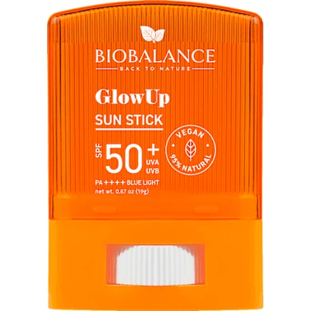 BIOBALANCE GLOW UP Stick solaire SPF 50 GLOW UP, 19 ml