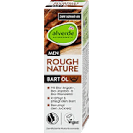alverde NATURKOSMETIK MEN Bartöl Raue Natur, 30 ml