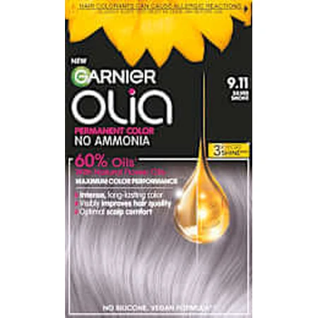 GARNIER olia Permanent-Farbe 9.11 Silver Smoke, 174 ml