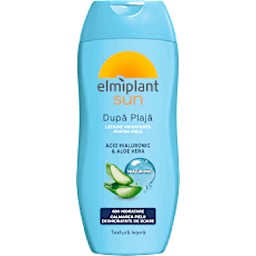 Elmiplant Lotion hydratante après le bain de soleil AH & Aloe Vera, 200 ml