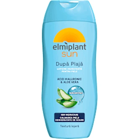 Elmiplant Lotion hydratante après le bain de soleil AH & Aloe Vera, 200 ml