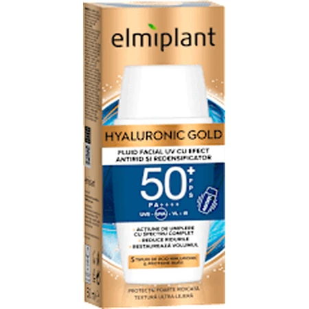 Elmiplant Anti-Wrinkle Facial Fluid SPF50+, 50 ml