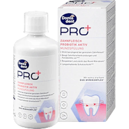 Dontodent PRO+ Mouthwash Dontodent Pro+ Probiotics for Active Gums, 400 ml