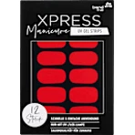 trend !t up XPRESS Maniküre UV-Gel-Nagelfolien Nr. 130 - Statement Rot