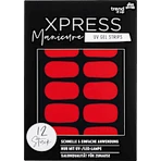 trend !t up XPRESS Maniküre UV-Gel-Nagelfolien Nr. 130 - Statement Rot