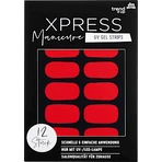 trend !t up XPRESS Maniküre UV-Gel-Nagelfolien Nr. 130 - Statement Rot