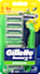 Gillette Rasoir Sensor3 Sensitive de Gillette + 8 recharges, 1 pièce