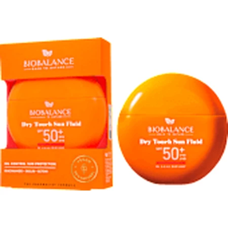 BIOBALANCE Zonnebeschermingsvloeistof SPF 50 DRY TOUCH 40 ml