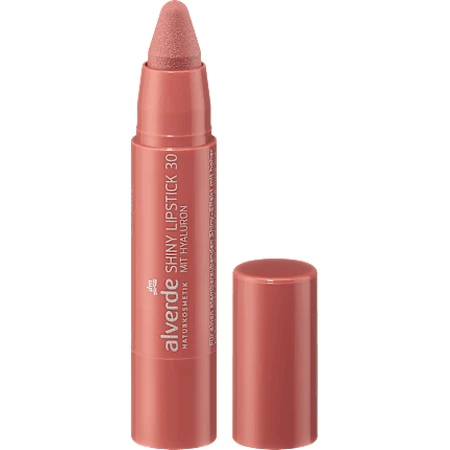 alverde NATURKOSMETIK NATURKOSMETIK Glänzender Lippenstift Nr. 30 Lilac Passion