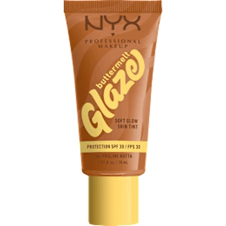 NYX PROFESSIONAL MAKEUP Fond de teint Buttermelt Glaze SPF 30 6W, 30 ml