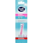 Dontodent Active Young Electric Brush Set Active Young Pink, 4 pcs
