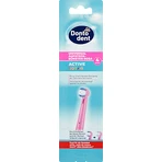 Dontodent Active Young Electric Brush Set Active Young Pink, 4 pcs