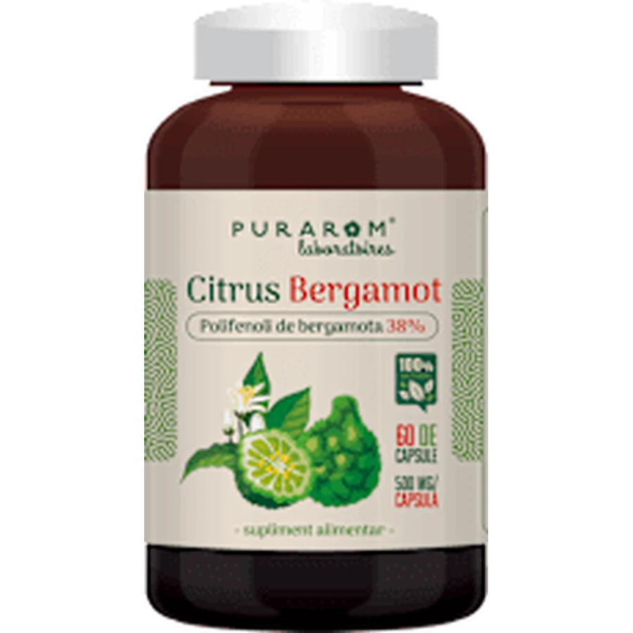 Purarom Bergamot Polyfenolen 38%, 30 g