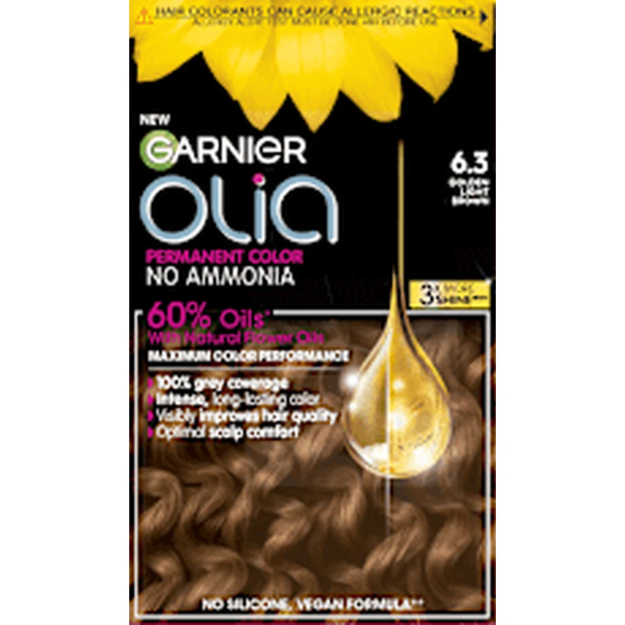 GARNIER olia Permanent paint 6.3 Golden Light Brown, 174 ml