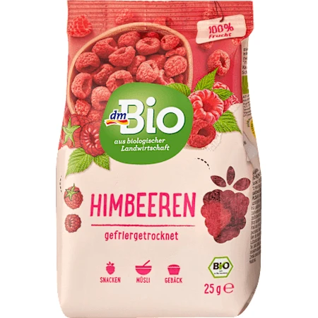 dmBio Frambuesas liofilizadas, 25 g