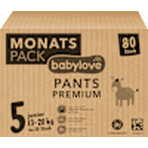babylove Premium diapers number 5, 80 pcs
