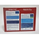 Doppelherz Aktiv Omega 3 1400 +Magnesium Direct 375mg+Vit. B6+B12+foliumzuur 20e verjaardagspakket