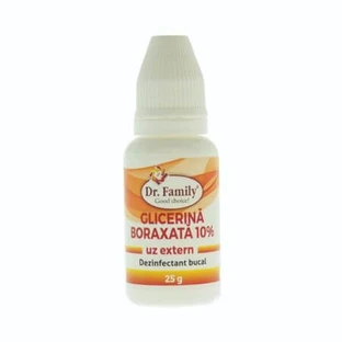 Boraxat Glycerin, 25 g, Dr. Familie