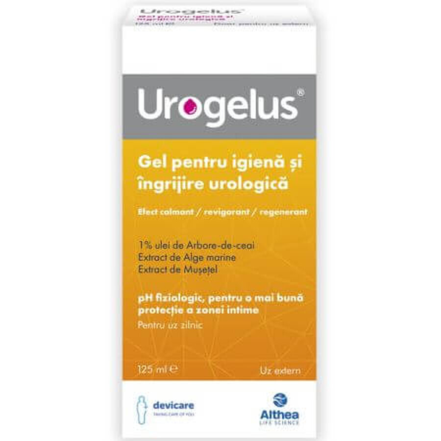 Urogelus gel de higiene íntima, 125 ml, Althea Life Science