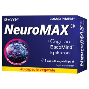 Neuromax, 40 vegetarian capsules, Cosmopharm