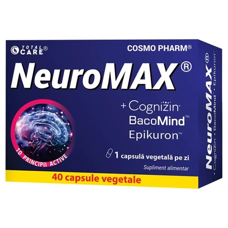 Neuromax, 40 vegetarian capsules, Cosmopharm