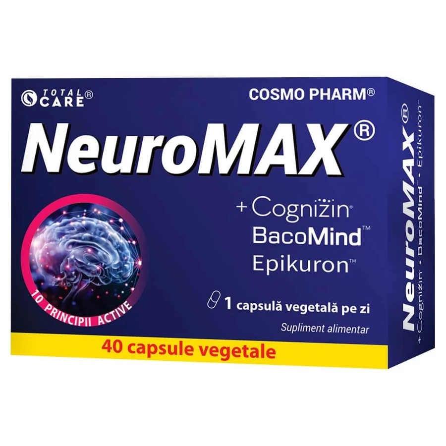Neuromax, 40 vegetarian capsules, Cosmopharm